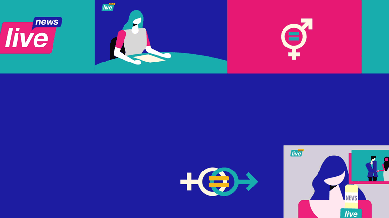 GIF of gender equality from mamacash